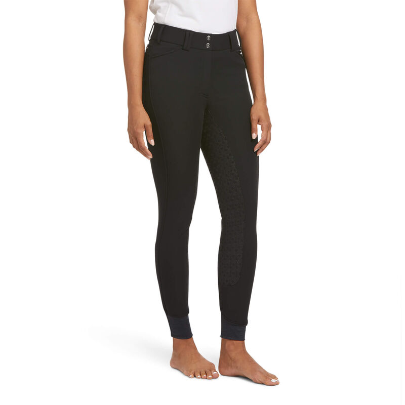 Ariat Hose Damen - Tri Factor Frost Insulated Full Seat Breech Schwarz ( UGMBL-1875 )
